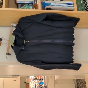 Banana Republic WATER-RESISTANT SCALLOP-HEM JACKET WITH PACKABLE HOOD